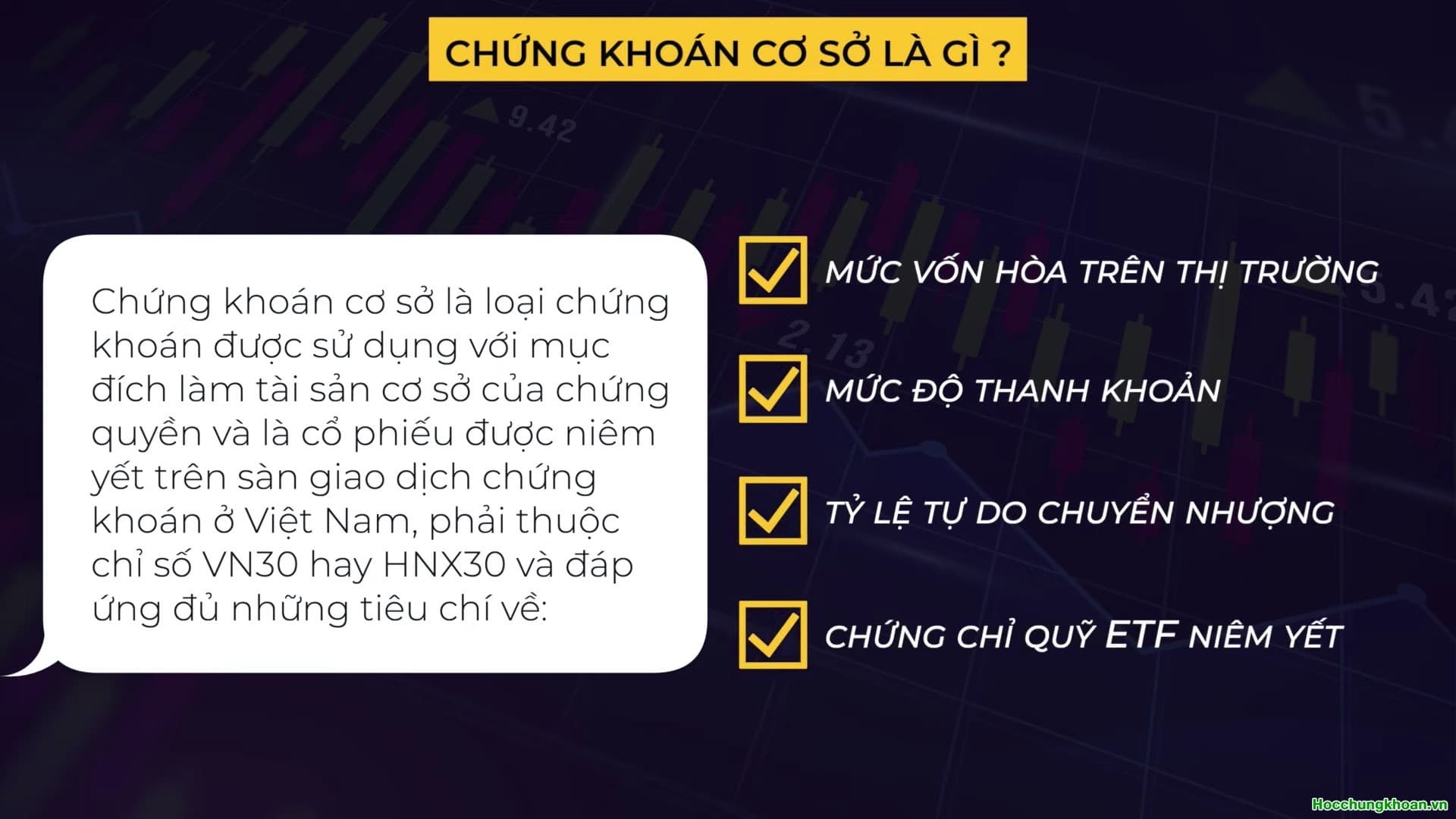 Chứng khoán cơ sở là gì? - Ảnh 2