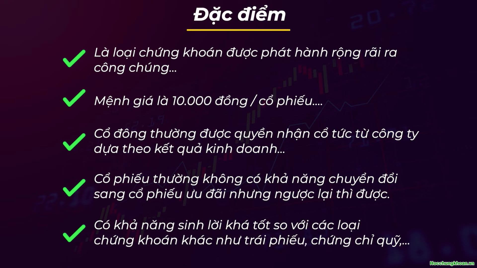 CỔ PHIẾU THƯỜNG LÀ GÌ? - Ảnh 2