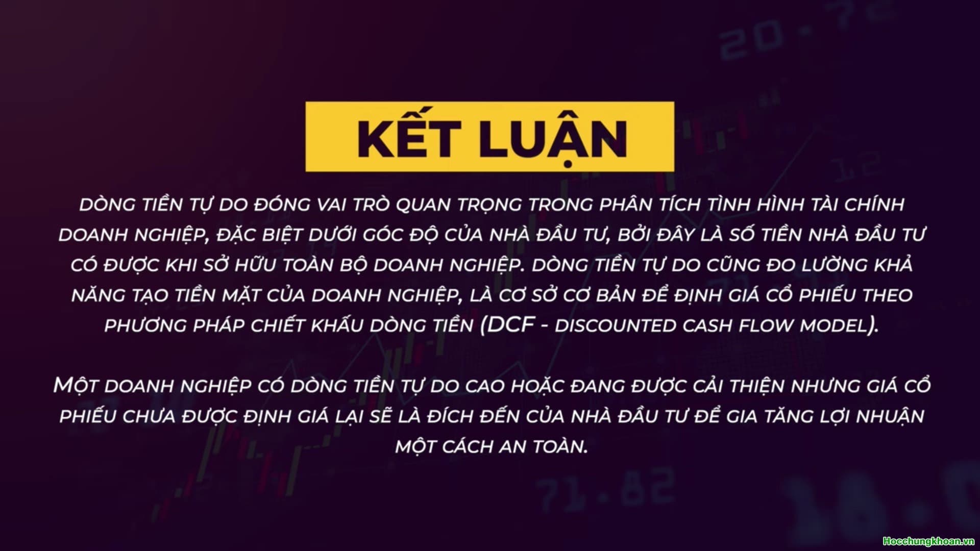 Dòng tiền tự do là gì? - Ảnh 9