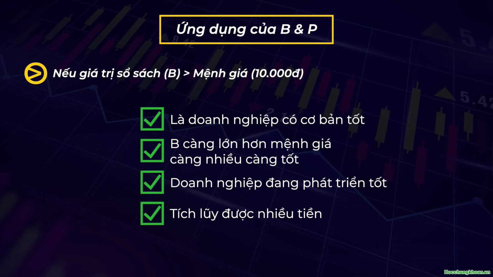 GIÁ TRỊ SỔ SÁCH (B-Book Value) và GIÁ TRỊ THỊ TRƯỜNG (P-Market Value) - Ảnh 4