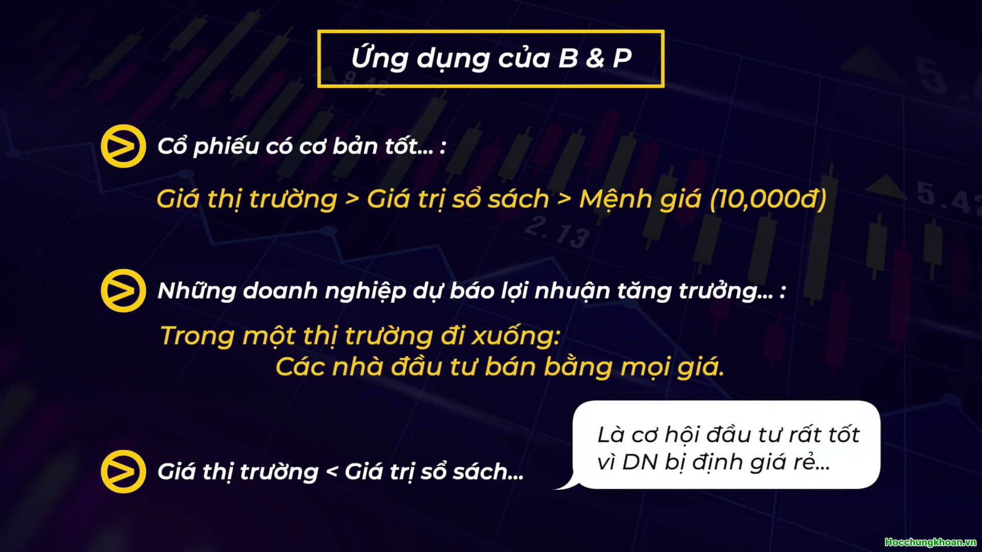 GIÁ TRỊ SỔ SÁCH (B-Book Value) và GIÁ TRỊ THỊ TRƯỜNG (P-Market Value) - Ảnh 7