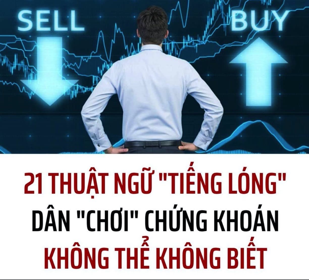 21 thuật ngữ tiếng lóng dân chứng khoán không thể không biết