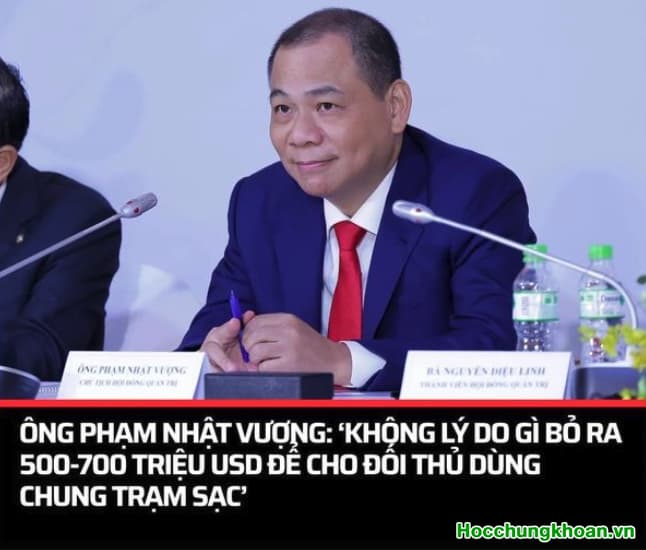 Các hãng khác vào Việt Nam chúng ta làm sao để bán được một xe điện?