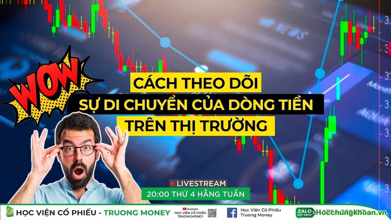 Cách theo dõi sự di chuyển của dòng tiền trên thị trường