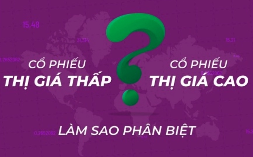 CỔ PHIẾU GIÁ RẺ, CỔ PHIẾU GIÁ CAO LÀ GÌ?