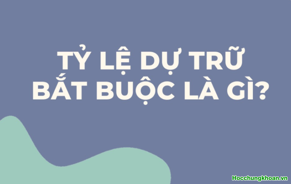 Tỷ lệ dự trữ bắt buộc là gì? Vai trò của dự trữ bắt buộc đối với nền kinh tế?