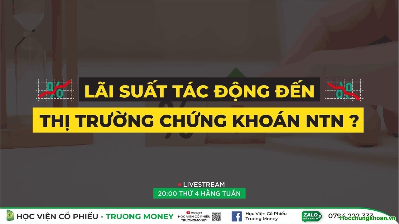 Lãi suất tác động đến thị trường chứng khoán như thế nào?