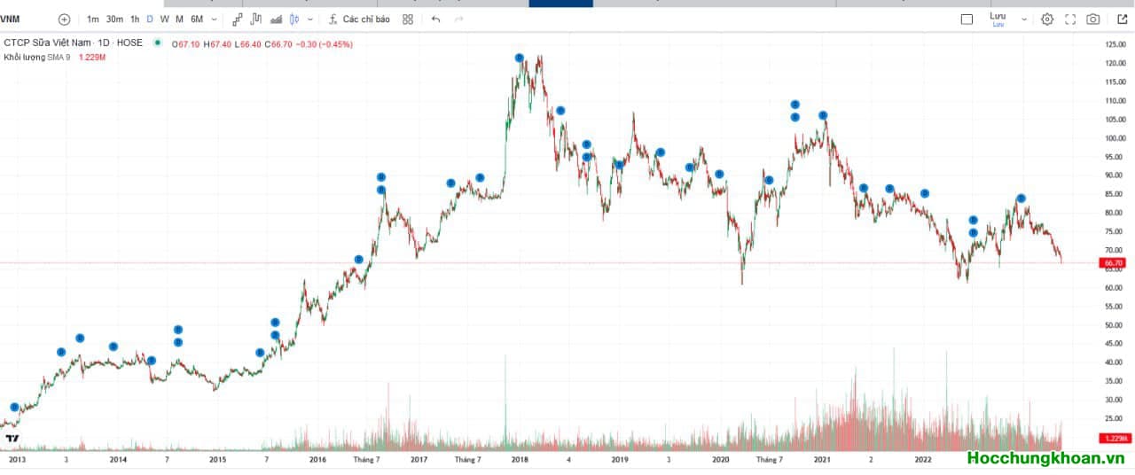 Một loại Bluechip không còn tăng trưởng