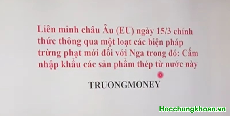 Video 37. Thực hành biến động trọng yếu ngành thép toàn cầu - Ảnh 4
