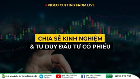 CHIA SẺ KINH NGHIỆM & TƯ DUY ĐẦU TƯ CỔ PHIẾU (CUT LIVE NỘI BỘ THÁNG 6)