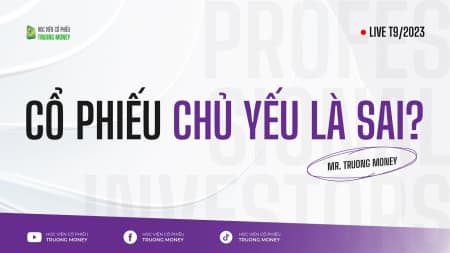 CỔ PHIẾU CHỦ YẾU LÀ SAI?
