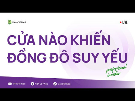 Cửa nào khiến đồng đô suy yếu? (Trích nội bộ 07/05)