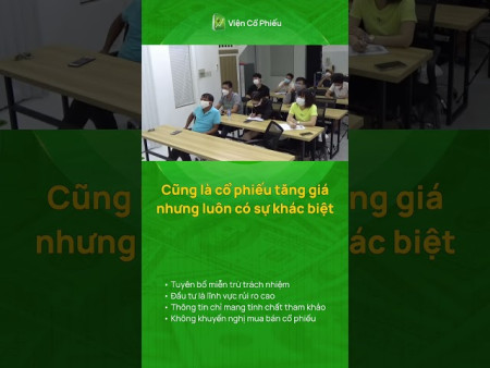 Cũng là cổ phiếu tăng giá nhưng luôn có sự khác biệt