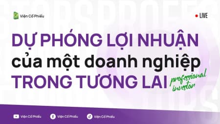 Dự phóng lợi nhuận của một doanh nghiệp trong tương lai
