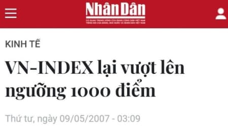 Khả năng rất cao VN-Index sẽ tạo đáy hai và bức phá