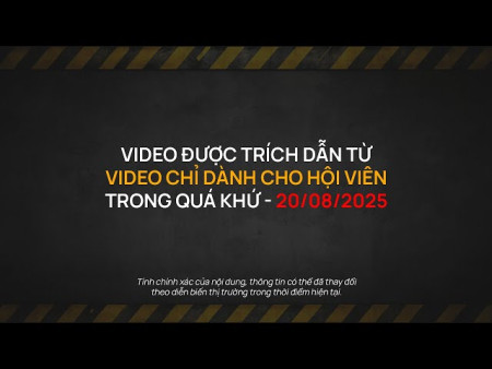 Trích: Thị trường trước lễ 2/9 & Quản trị rủi ro – 20/08/2025 [Video chỉ dành cho Hội viên Youtube]