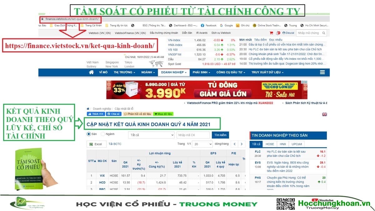 Video 25. TẦM SOÁT CỔ PHIẾU PHẦN 5 - Lập ma trận theo dõi & đầu tư - Ảnh 3